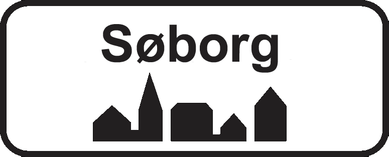 Søborg byskilt